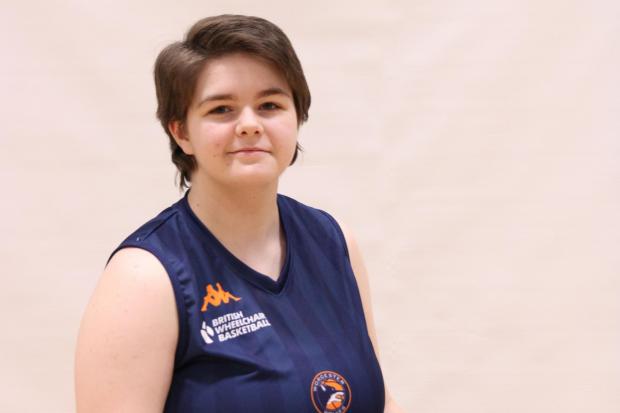 Kayli English is the latest recruit to join the Worcester Wolves Wheelchair Basketball team.