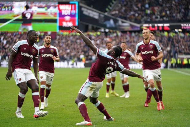 Michail Antonio has scored eight goals and registered six assists for West Ham in the Premier League this season.