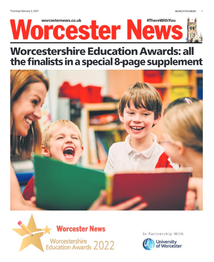 Worcester News: Education Supplement cover