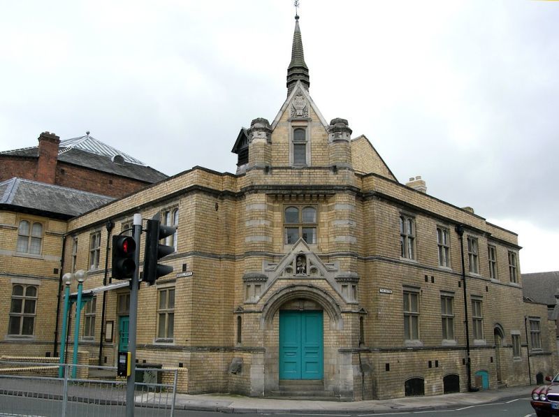 The Sunday School for the new Angel Street Congregational Church took place in a building on the corner with The Butts, which dates from 1887 and is a now community centre