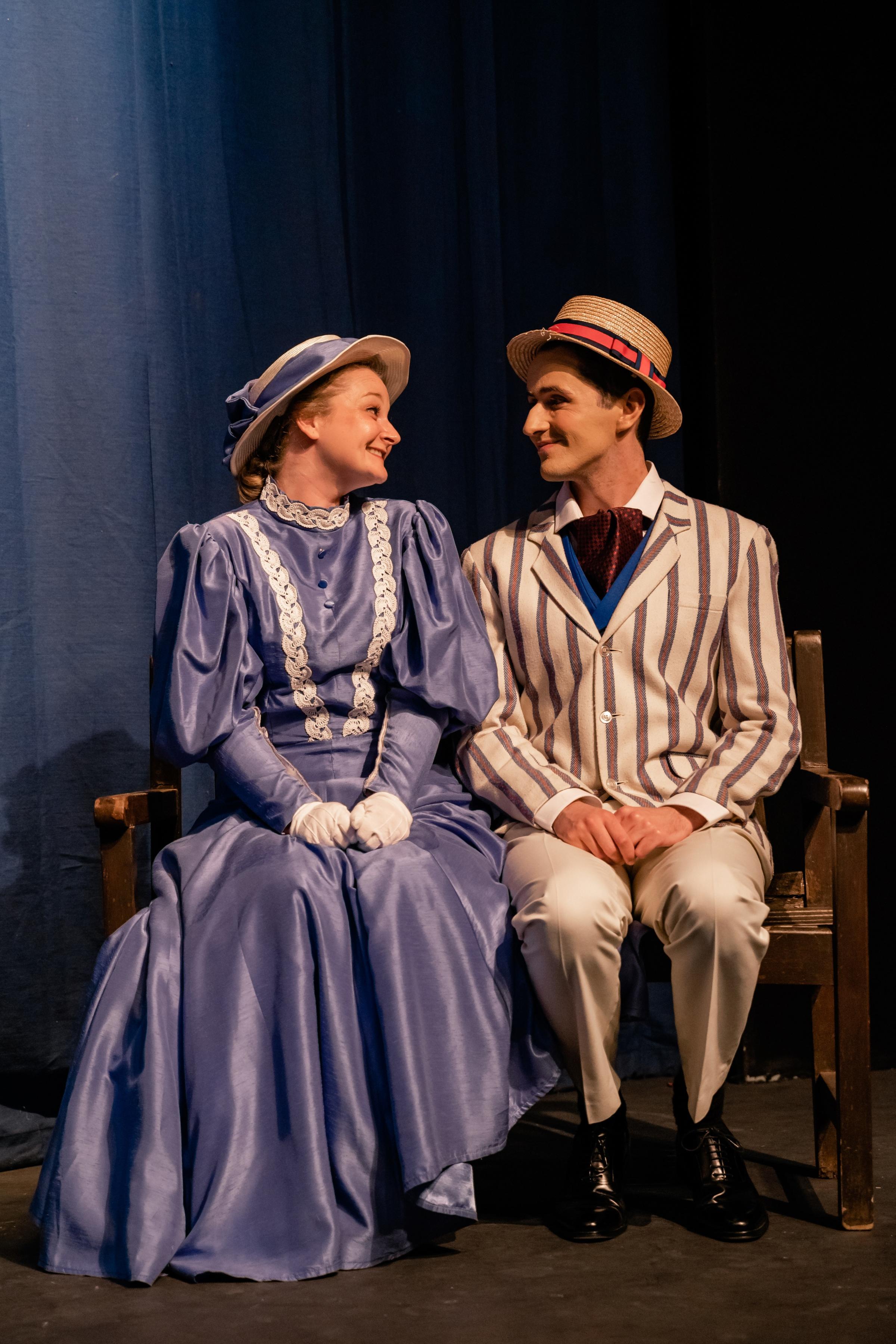 YOUNG LOVE: Lou Ford (Ann) and Toby Edwards (Kipps)
