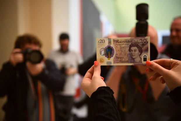 Worcester News: The polymer £20 note. Credit: PA
