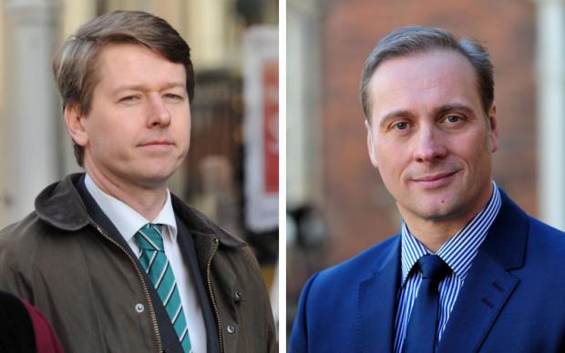 Worcester News: Left to Right: Robin Walker MP and Cllr Marc Bayliss.