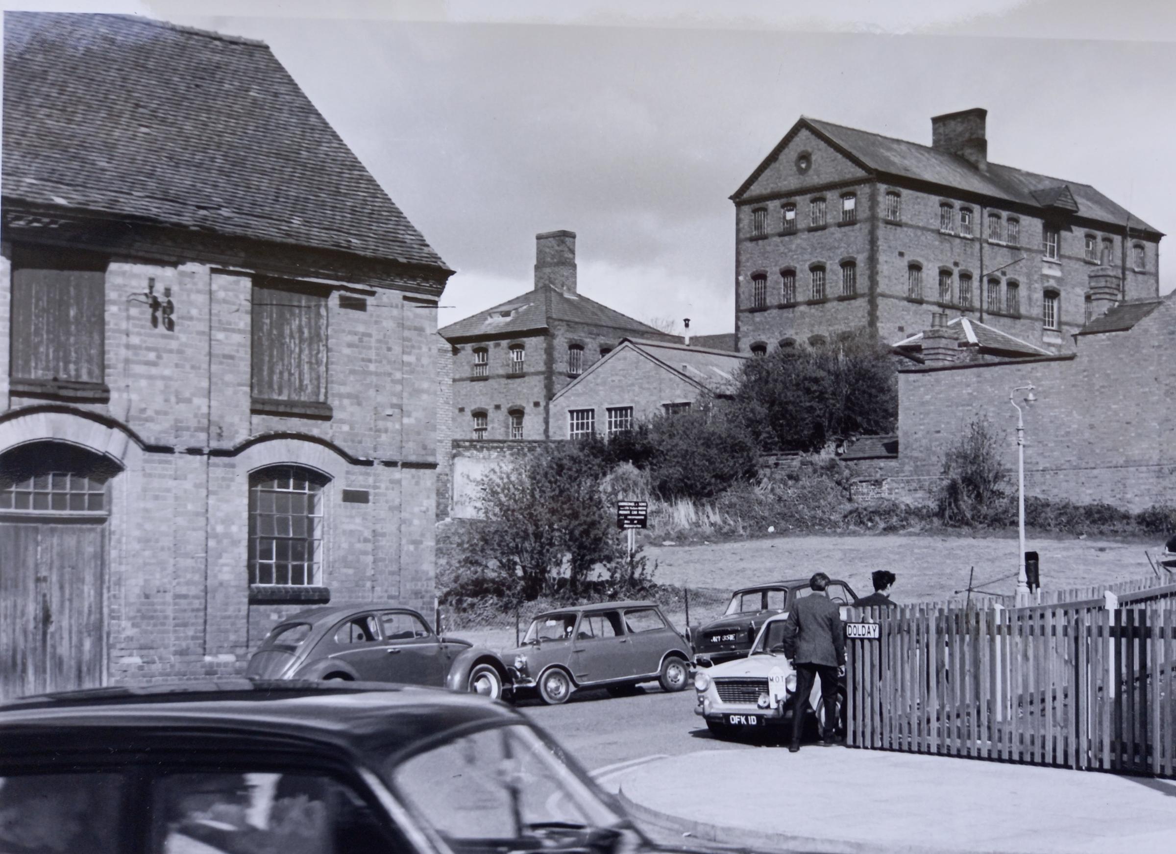 One of the last parts of old Dolday to be demolished, taken in the late 1960s