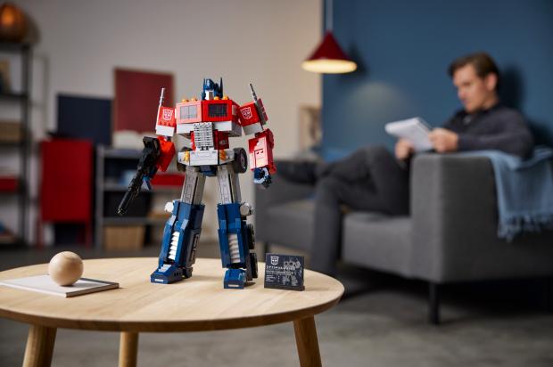 Worcester News: The new Optimus Prime set. (LEGO/Hasbro)
