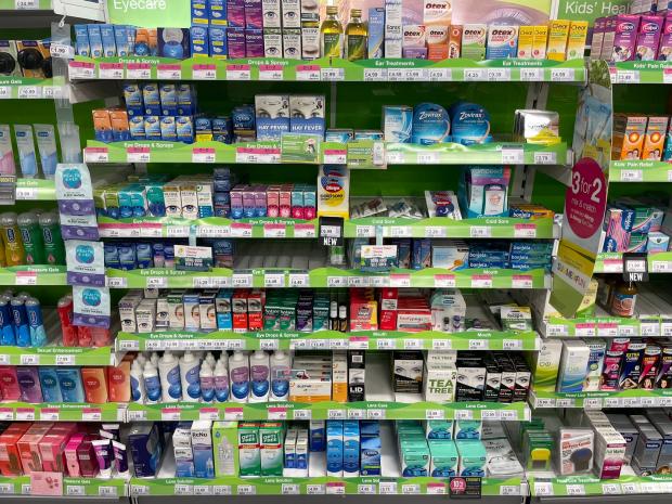 Worcester News: Superdrug is fully stocked with hay fever tablets 
