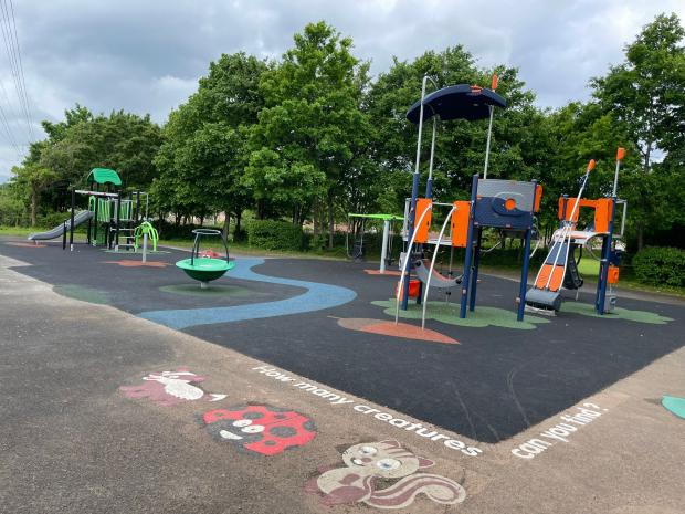 Worcester News: Grasshopper Park in St Peter's has reopened 