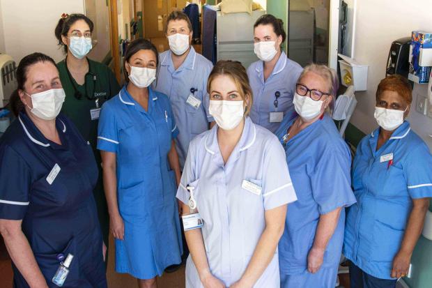 The trauma & orthopaedics team at Worcestershire Acute Hospitals NHS Trust. Picture: WAH website