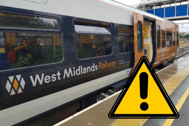 Trains delayed through Worcester