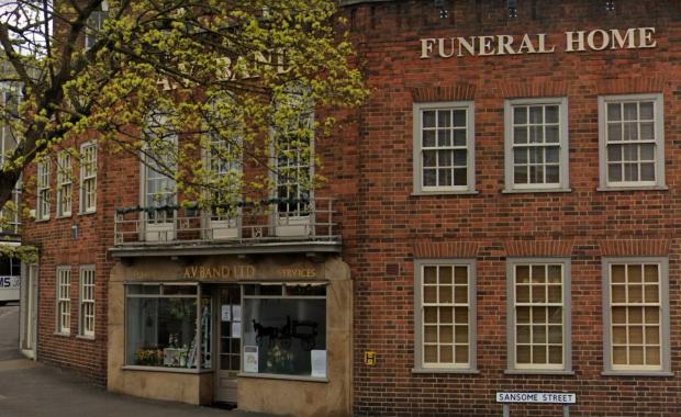Worcester News: INVESTIIGATION: possible break in a funeral directors in Worcester. Picture: Google