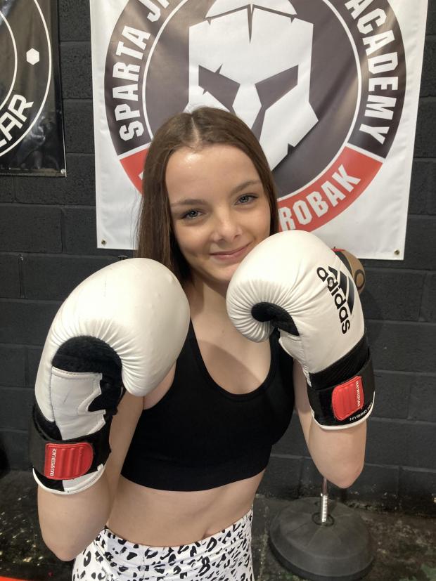 Worcester News: SKILL: Kelsey Martin Davies who is being trained by Jon DP Shaw