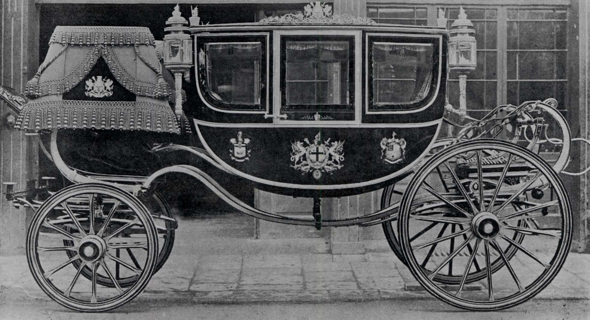The state coach McNaught’s built for the Lord Mayor of London