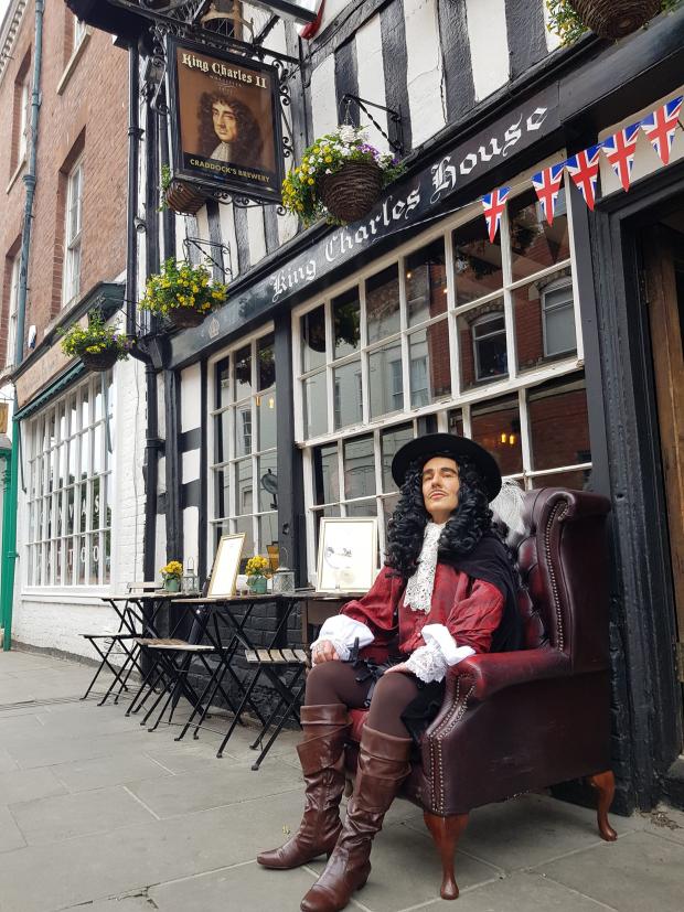 Worcester News: King Charles pays a visit to The King Charles