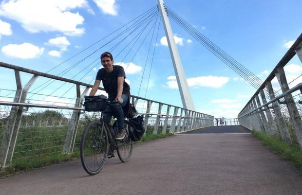 Worcester News: BIKE: Dan Brothwell, chair of Bike Worcester
