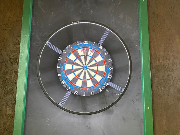 Worcester News: Dart Side in Angel has a new interactive dart board 