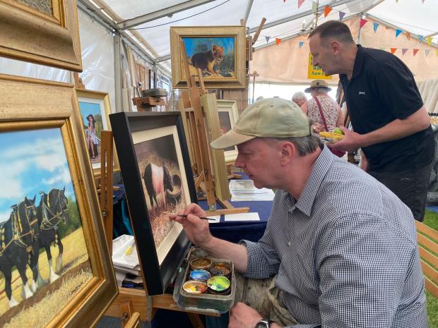 Worcester News: Don Styler at the Three Counties Show