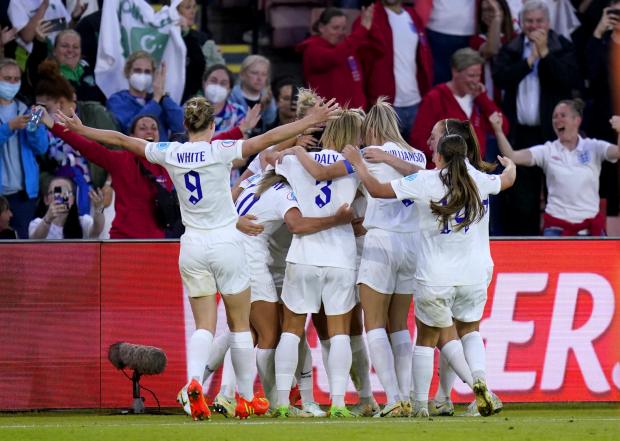 Worcester News: The Lionesses cruised past Sweden in the semi-final, winning 4-0 at Bramall Lane