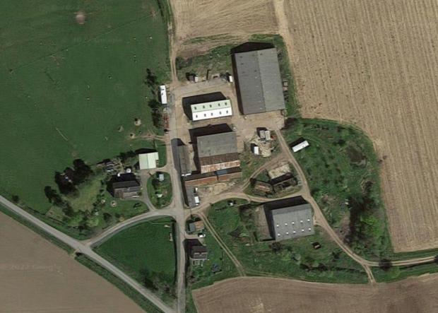 Worcester News: SITE: Noken Farm as seen from above