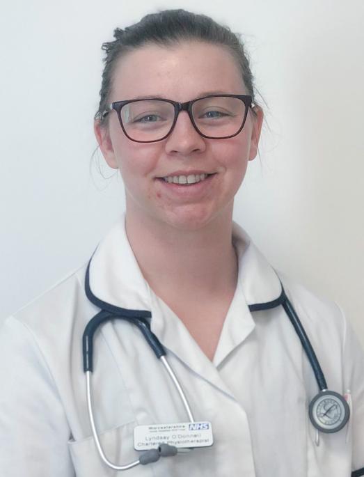 Worcester News: ROLE: Lyndsay O'Donnell is known off the pitch for her work as a physiotherapist for Worcestershire Acute Hospitals NHS Trust which manages Worcestershire Royal Hospital in Worcester 