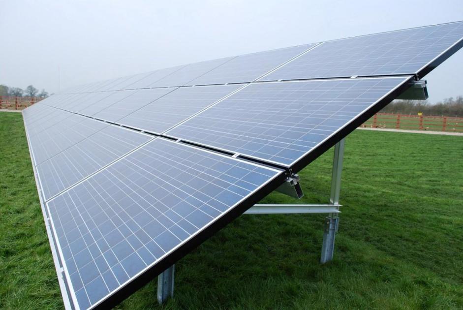 270-acre solar farm could be built between Worcester and Malvern 