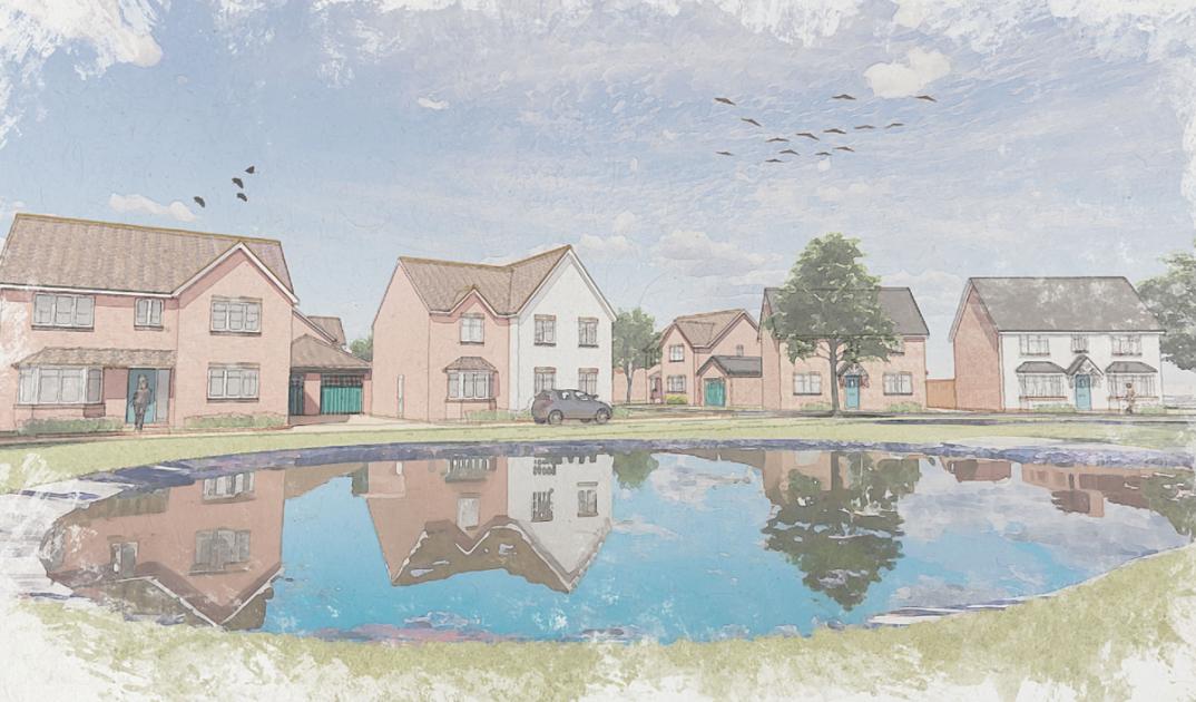 Upton Snodsbury: plan revealed to build new homes in village | Worcester News 