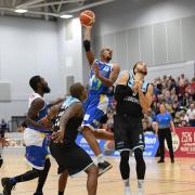 Raheem May-Thompson in action. Picture: WORCESTER WOLVES