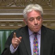RULING: Speaker John Bercow rejected a Government bid to hold a meaningful vote. Picture:PA Wire