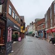 LOCKDOWN: Worcester streets empty with shops deserted