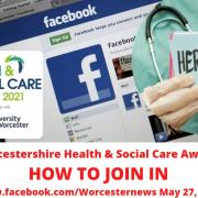 WATCH: How to watch the Worcestershire Health and Social Care Awards 2021 on social media