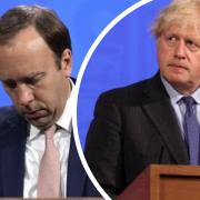 Boris Johnson accepts Matt Hancock's apology and 'considers the matter closed'. (PA)