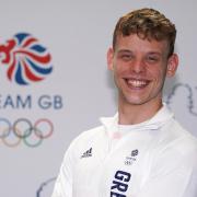 Matthew Richards started the race for Team GB. Pic: PA