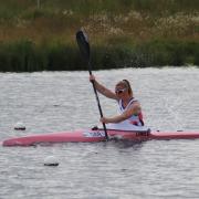Emily Lewis at her debut Olympic Games. Pic: Team GB
