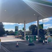 The petrol station in Lower Wick has run out of fuel