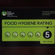 TAKEAWAY: Food Standards Agency rating sticker