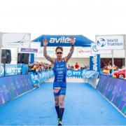 GOLD: Evesham's Alex Doherty wins the age-group World Duathlon Championship for Great Britain in Aviles, Spain.