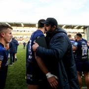 CHARACTER: Worcester Warriors' head coach Jonathan Thomas was impressed by his side's ability to front up.