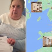 CHARGE: Christine Young who lives in Droitwich is receiving gas bills for a Scotland home