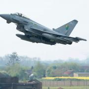 RAF jets scrambled to track “unidentified aircraft” approaching UK. (PA)