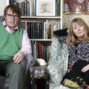 Giles and Mary on Channel 4's Gogglebox