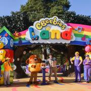 CBeebies Land was reopened by Duggee and Andy from Andy's Adventures
