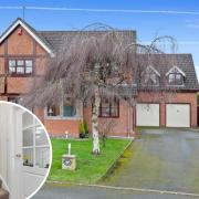 Worcester 4 bedroom property with annexe for sale on Rightmove - See inside (Rightmove/Canva)