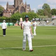 Jack Haynes hit his maiden first-class century in the draw with Durham.