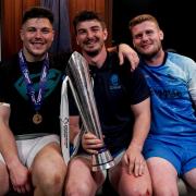 Farewell: Worcester Warriors' trio of centurions will play their final game for the club on Saturday at Sixways against Bath.