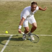 Lloyd Glasspool reaches men's doubles second round at Wimbledon.