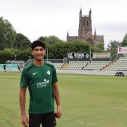 Mohammad Hasnain has arrived at New Road. Pic: WCCC