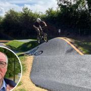 County councillor Richard Morris has voiced his support for a petition to build a pump track in Droitwich. A similar track was opened in Wychbold at the end of June