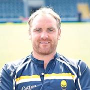 GOODEY NOSE BEST: Following his clash with Iain Grieve, Andy Goode’s nose looks a bit more like Neil Best’s now. 32060622