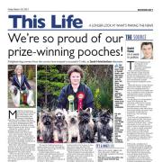 We’re so proud of our prize-winning pooches!