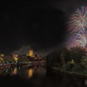 Fireworks in Worcester. Credit: Gareth Dalley Photography