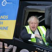 Boris Johnson has teamed up with Droitwich Spa Hospital to launch an urgent appeal for Ukraine